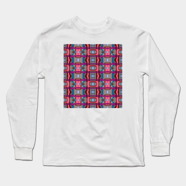 Star Farce Long Sleeve T-Shirt by Terran Textures 